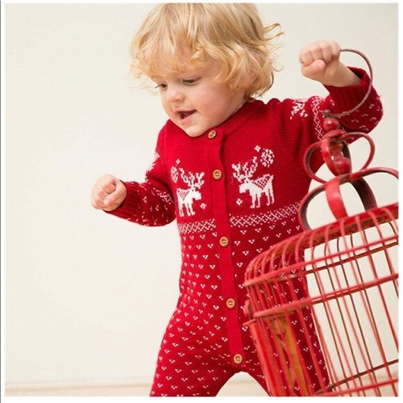 🎄 Little Reindeer Cotton PJs 🦌 - Picture 1 of 4